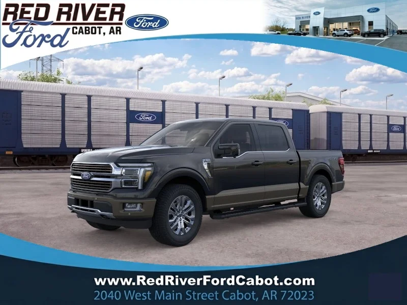 New 2026 Agate Black Metallic Ford King Ranch image 1