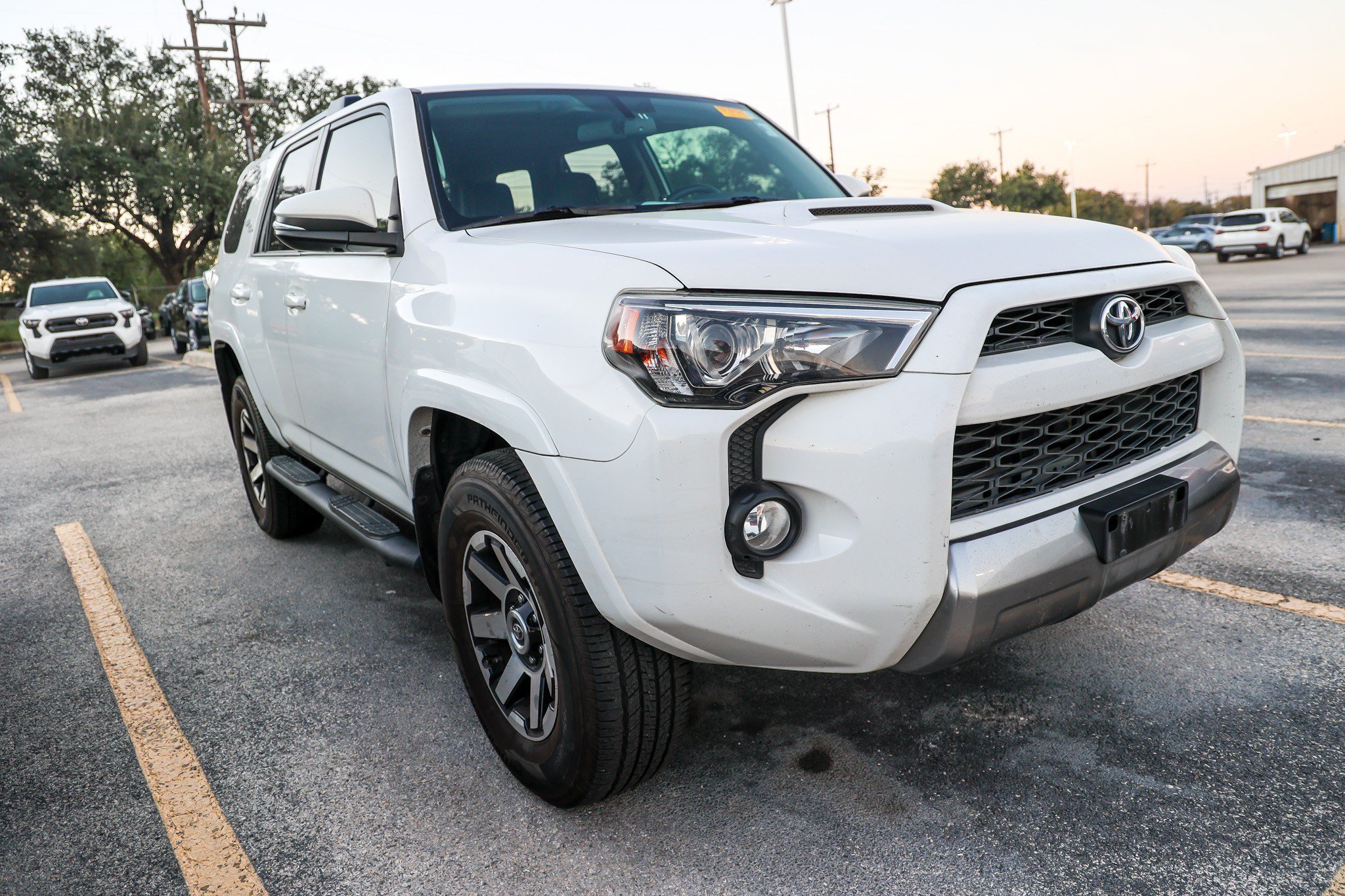 Used 2019 SUPER WHITE Toyota TRD Pro image 4