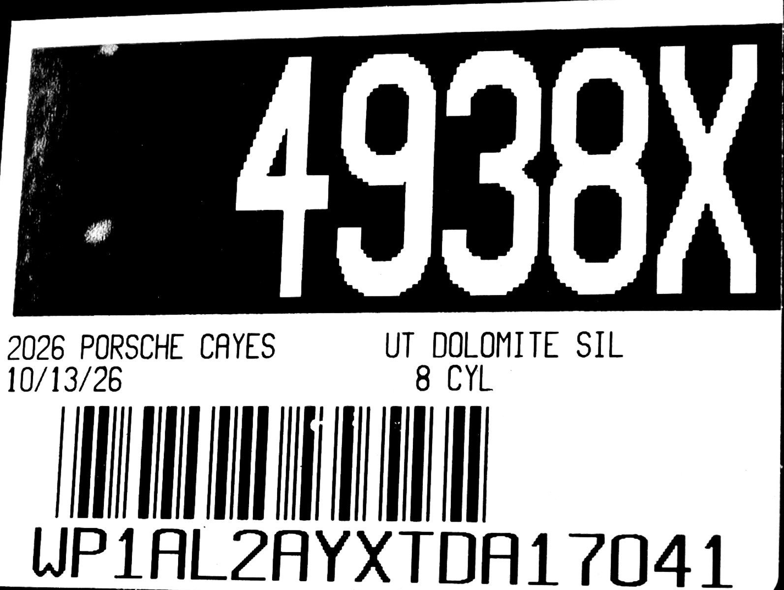 New 2026 Dolomite Silver Metallic Porsche S image 34