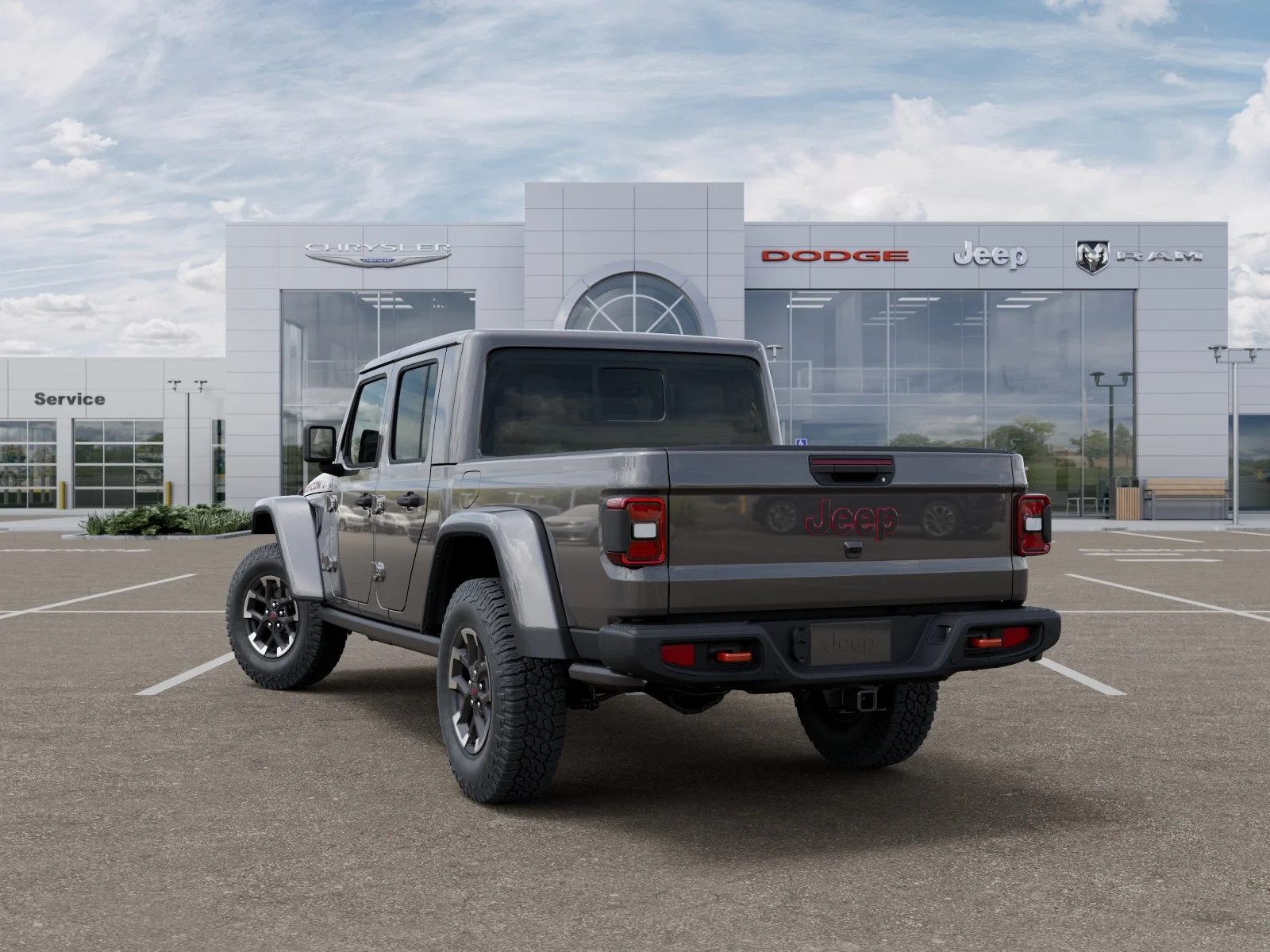 New 2026 Granite Crystal Metallic Clear-Coat Exterior Paint Jeep Rubicon X image 67