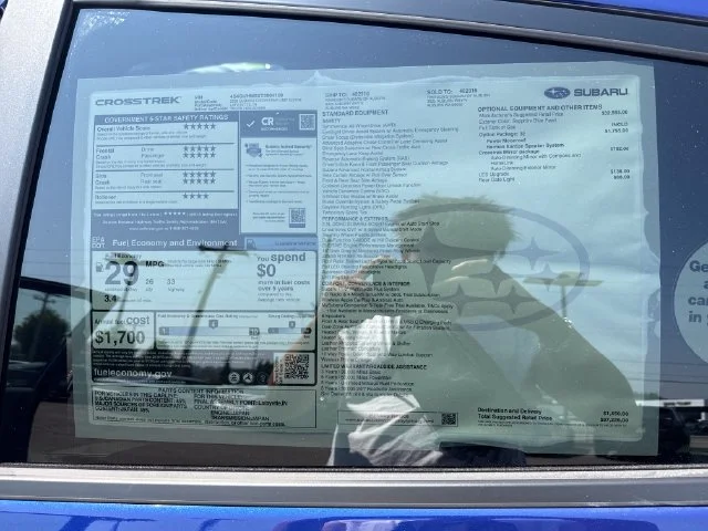 New 2026 SAPPHIRE BLUE PEARL Subaru Limited image 33