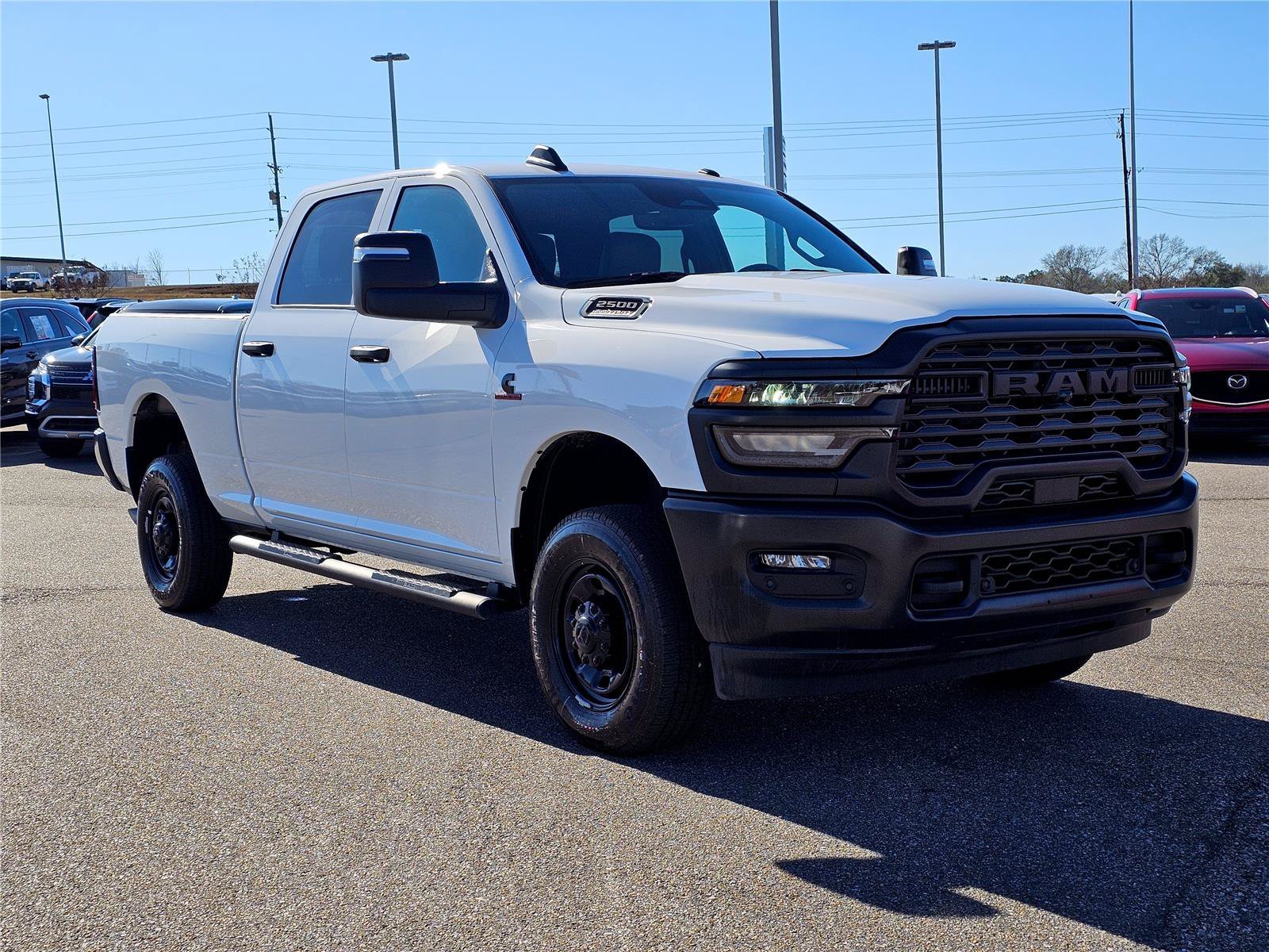 New 2025 Bright White Clearcoat Ram Tradesman image 5