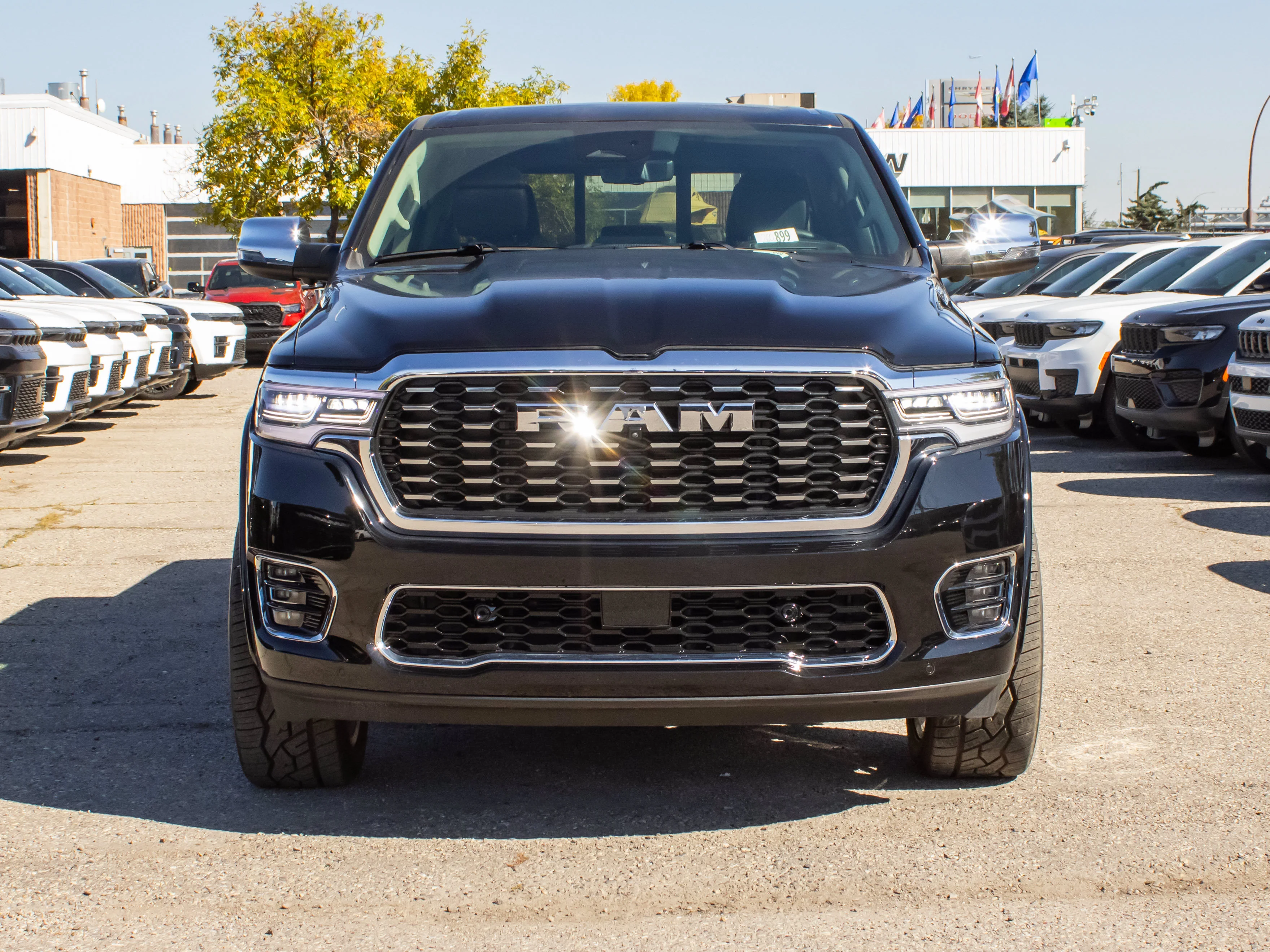 New 2026 Black RAM Tungsten*, 22 Inch American Force Wheels, 33 Inch Tires image 11