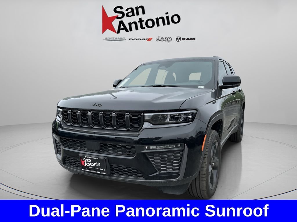 New 2026 Diamond Black Crystal Pearlcoat Jeep Limited image 6