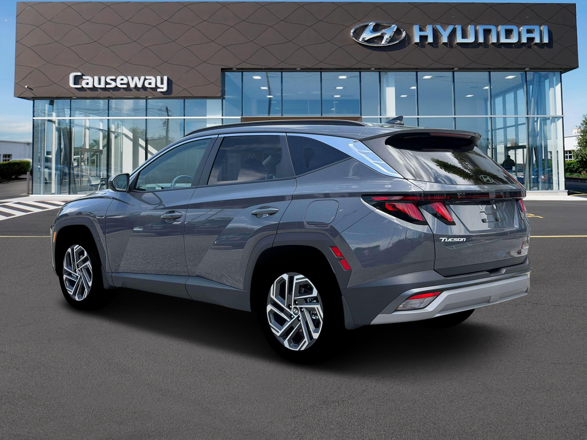 New 2026 Gray Hyundai SEL Plus AWD image 4