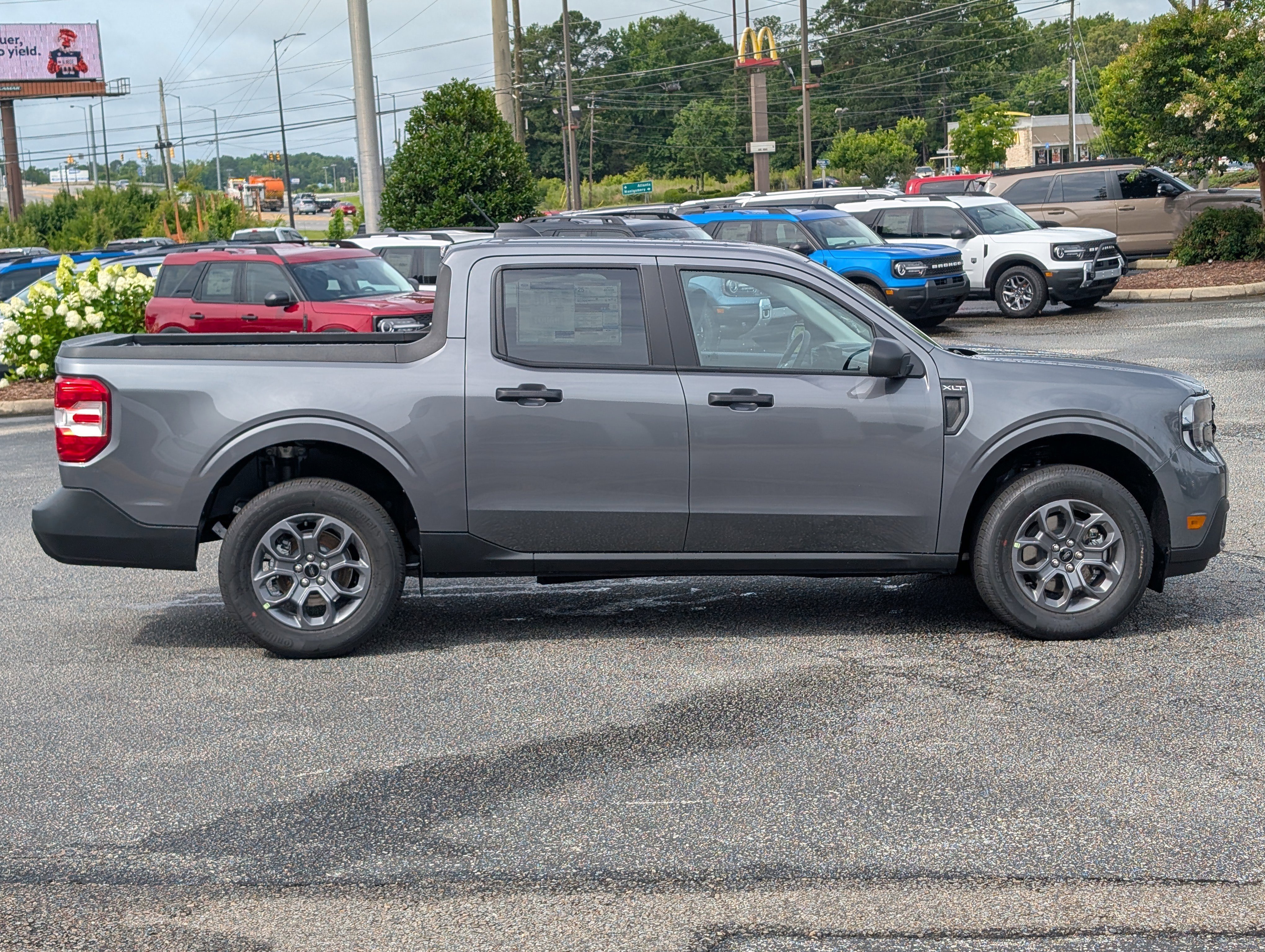 New 2026 Carbonized Gray Metallic FORD XLT image 8