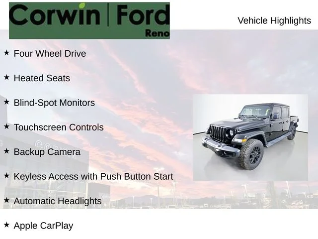 Certified Used 2022 Black Clearcoat Jeep Sport image 8