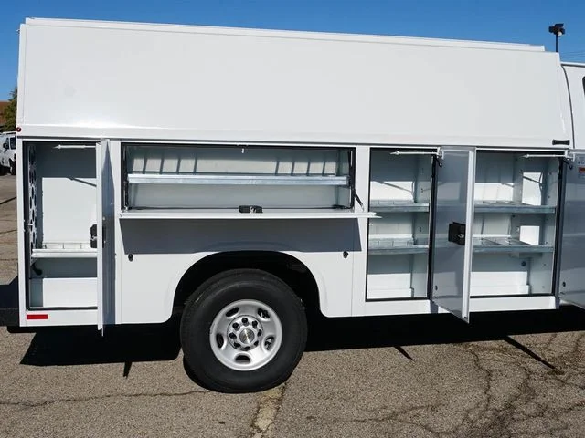 New 2025 White Chevrolet Work Van image 18