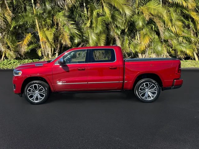 New 2026 Molten Red Pearl-Coat Exterior Paint RAM Tungsten image 2
