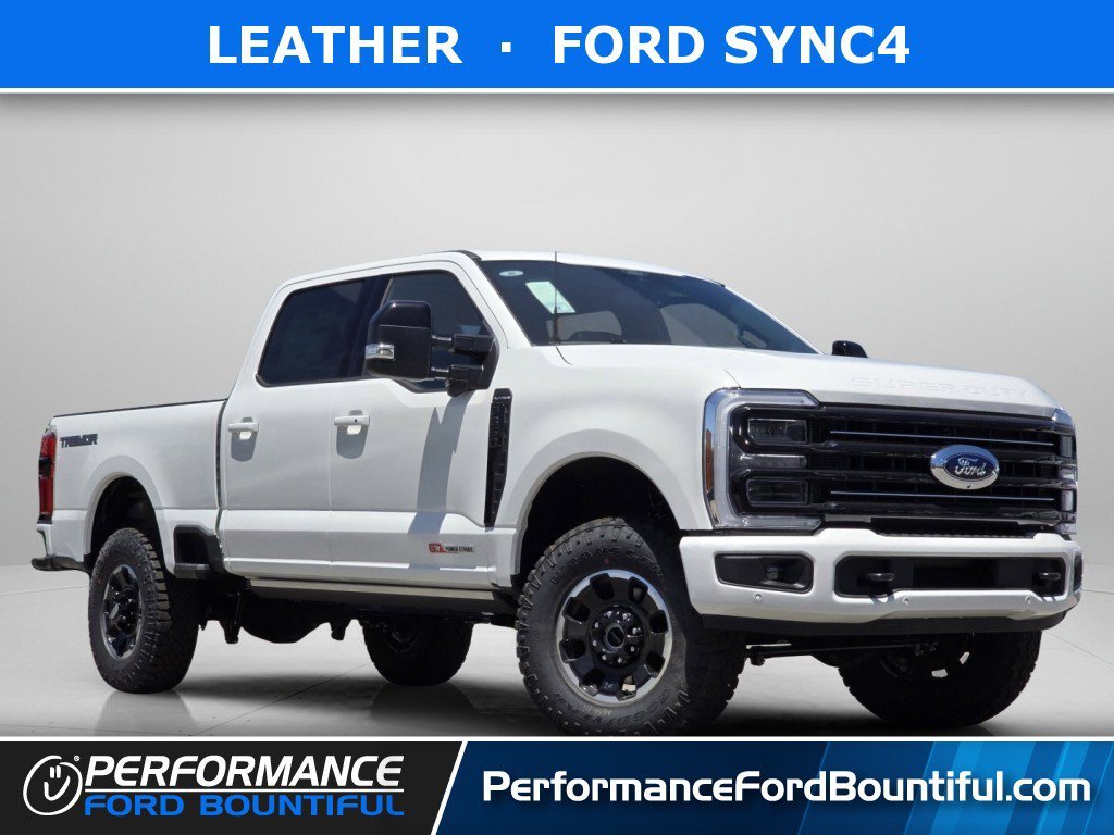New 2026 Star White Metallic Tri-Coat Ford Platinum image 1