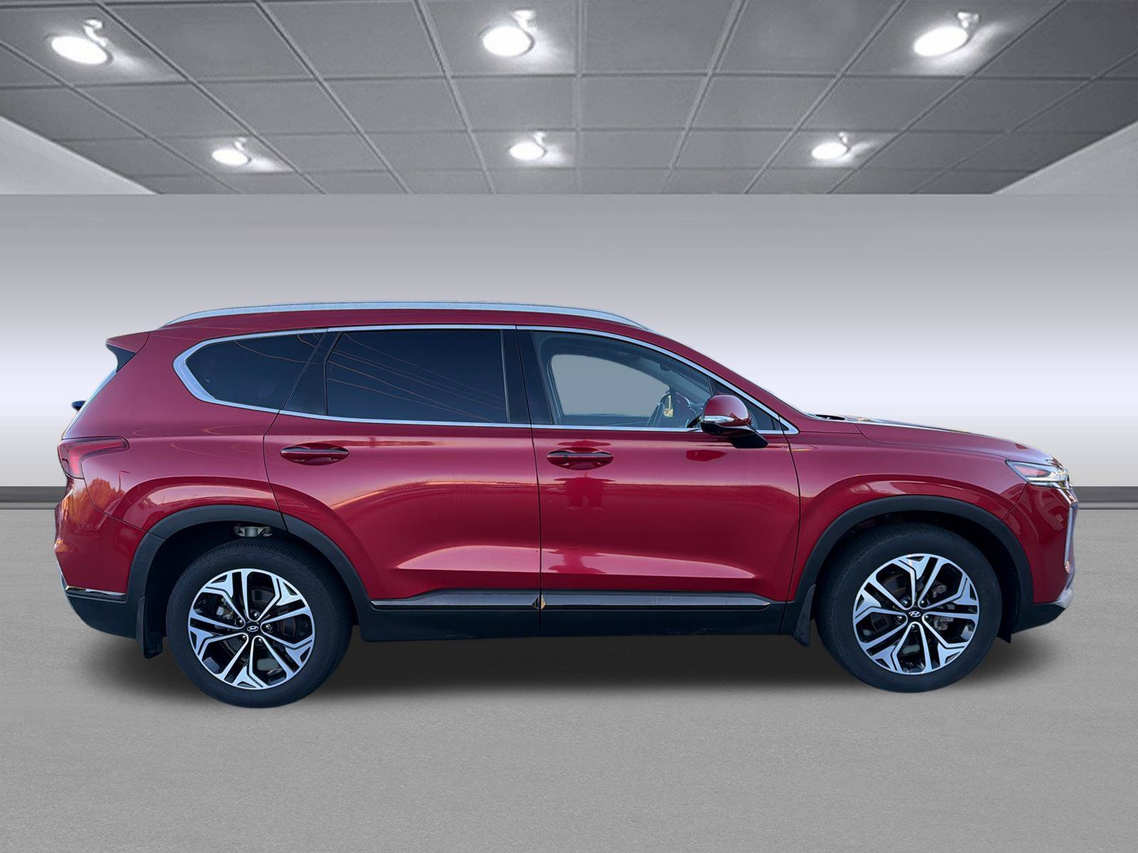 Used 2020 Scarlet Red Hyundai Limited image 4