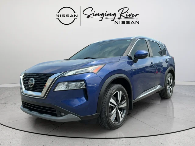 Used 2021 Blue Nissan SL image 3