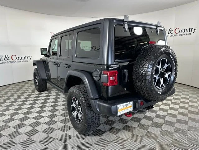 Used 2019 Black Jeep Unlimited Rubicon image 10