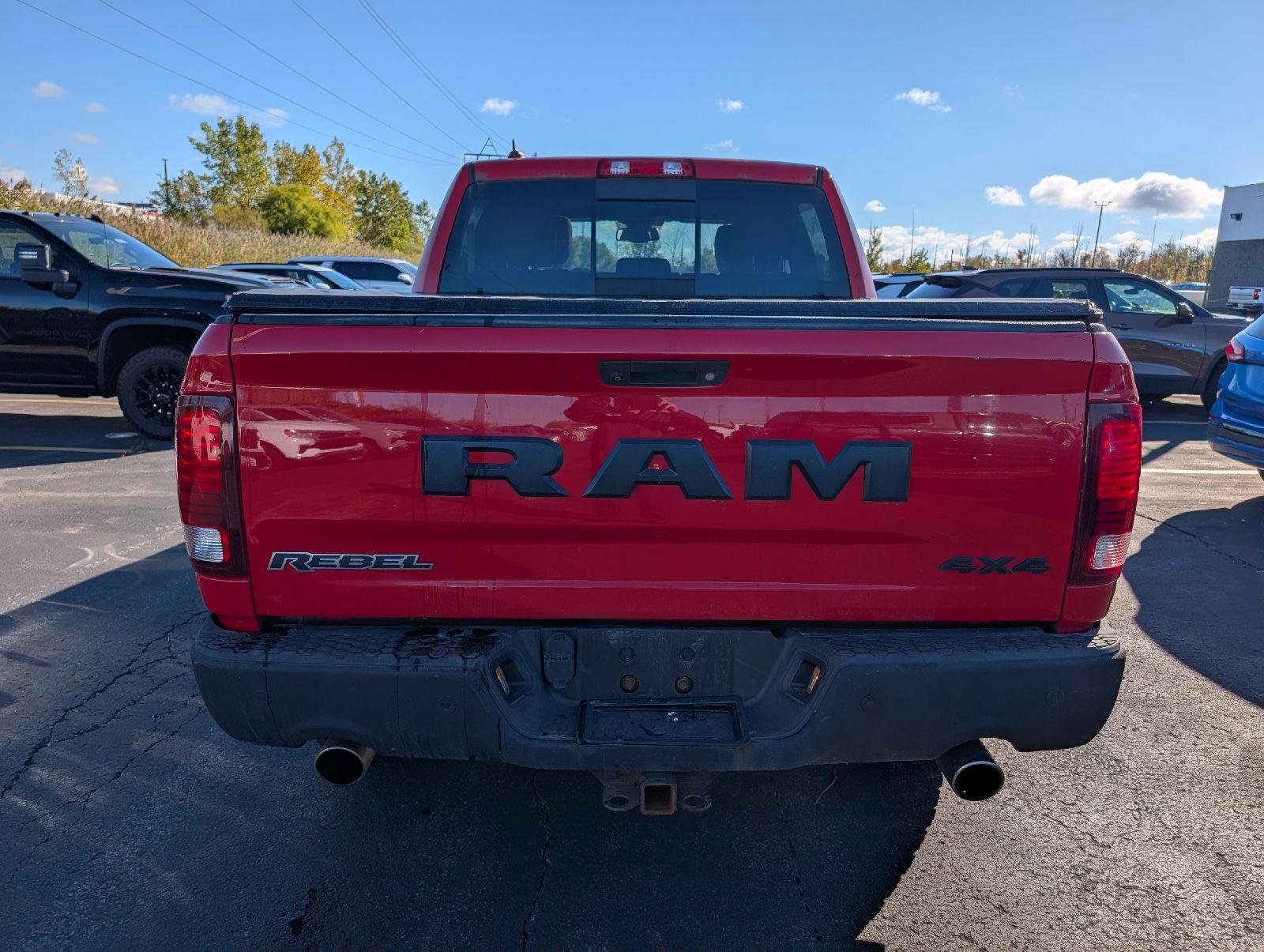 Used 2017 Flame Red Clearcoat Ram Rebel image 6