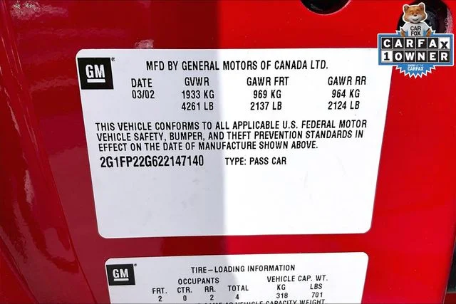 Used 2002 Bright Rally Red Chevrolet Z28 image 31