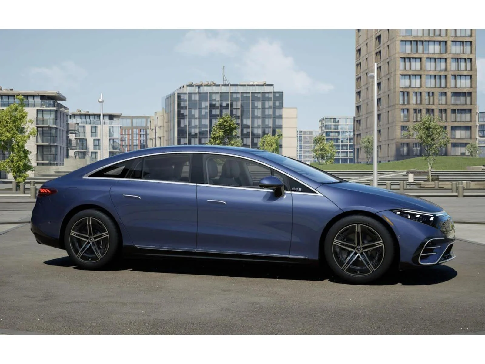 New 2026 Twilight Blue Metallic Mercedes-Benz EQS 450 image 13
