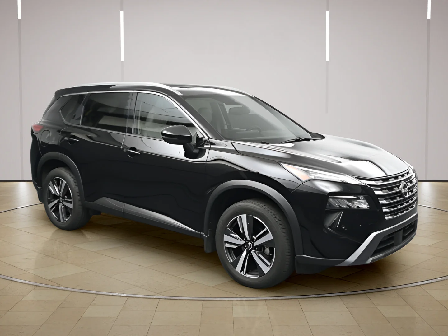 Certified Used 2025 Super Black Nissan SL image 1