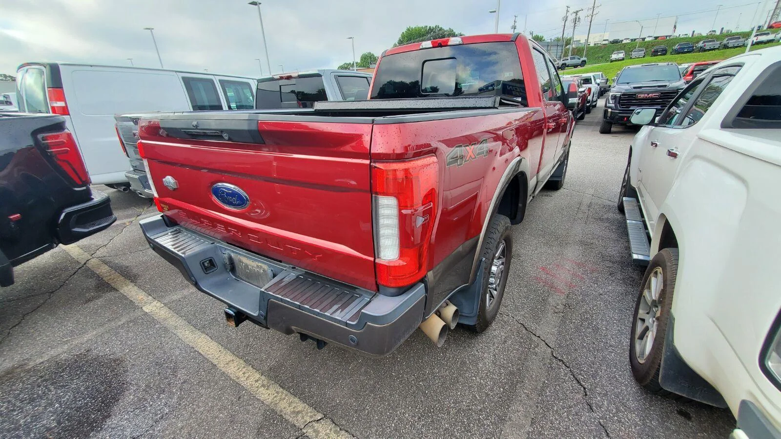 Used 2017 Ruby Red Metallic Ford Lariat image 9