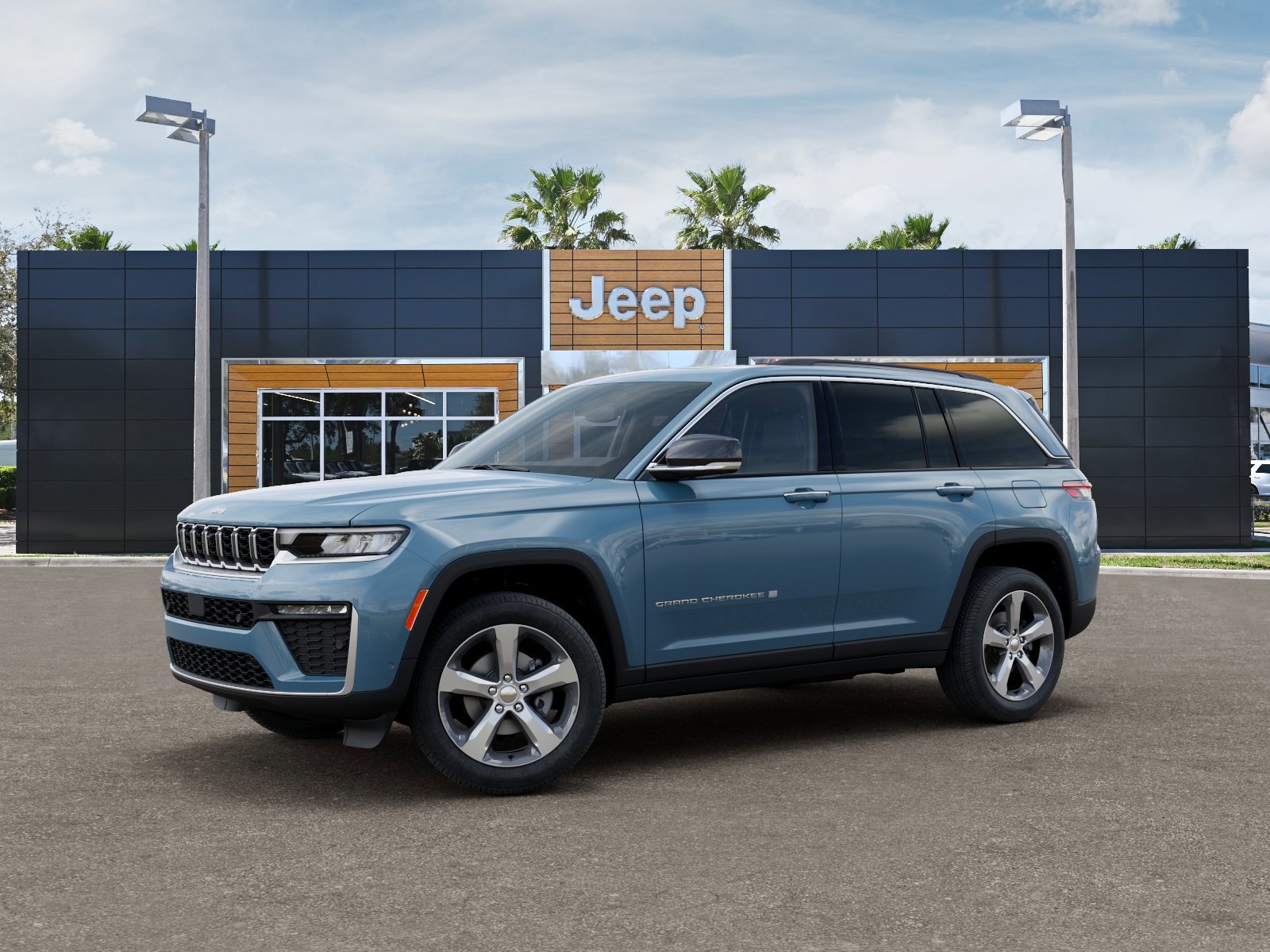 New 2026 Steel Blue Jeep Limited image 2