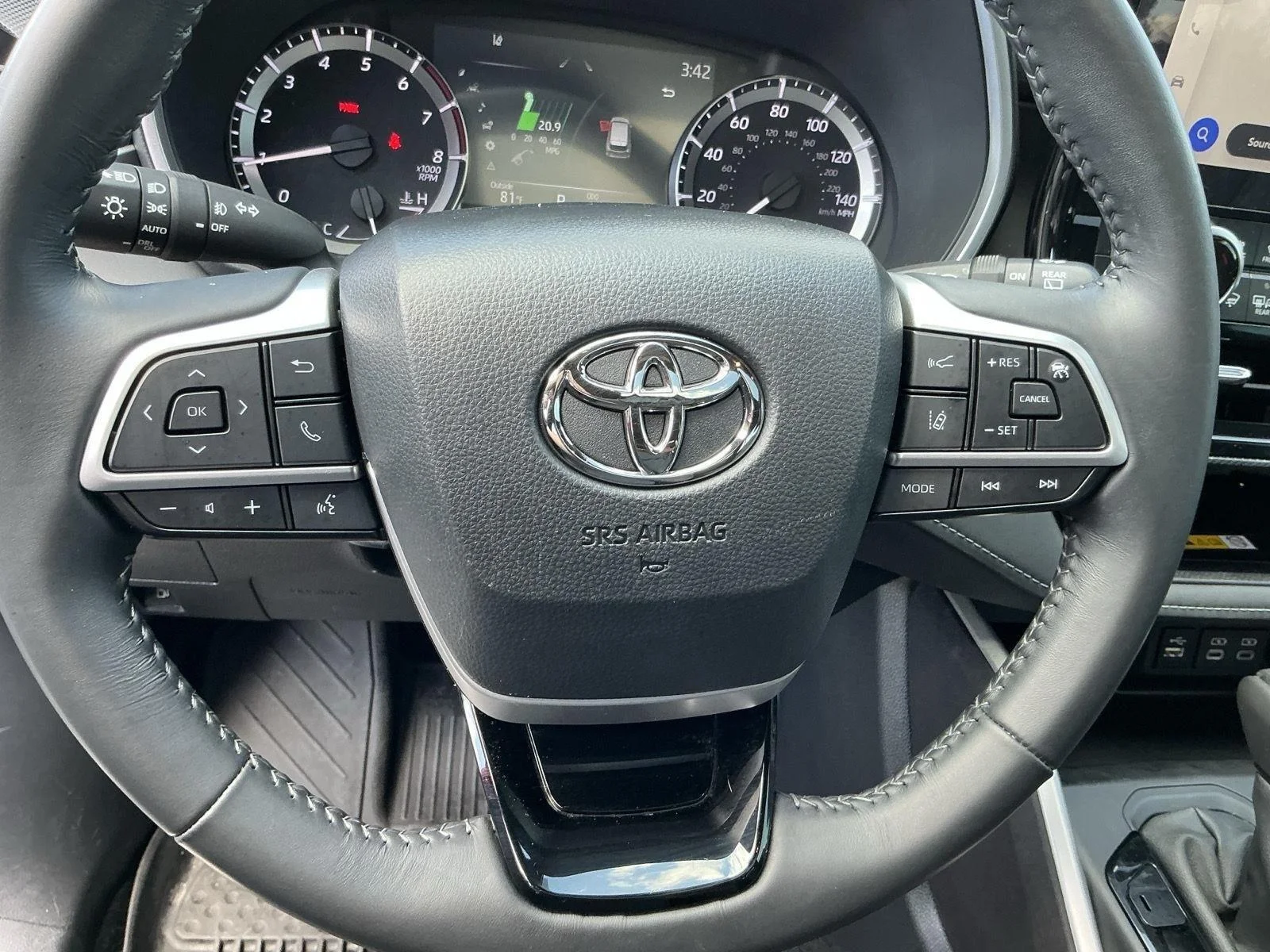 Certified Used 2024 Midnight Black Metallic Toyota XSE image 9