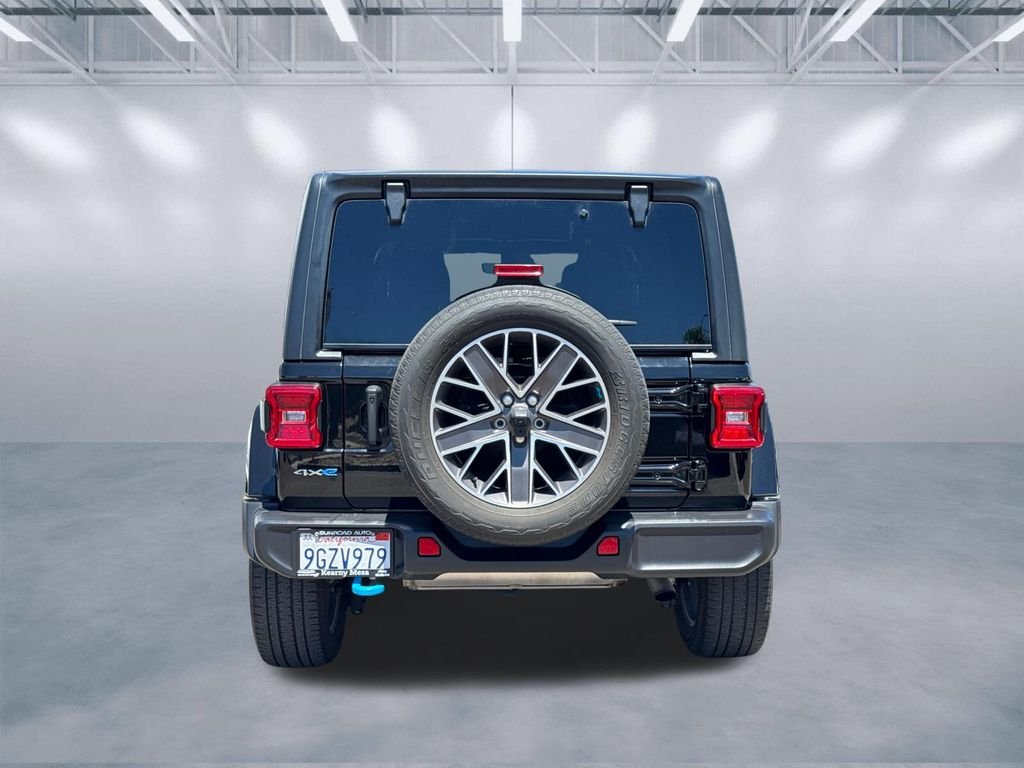 Used 2023 Black Jeep Sahara 4xe image 5