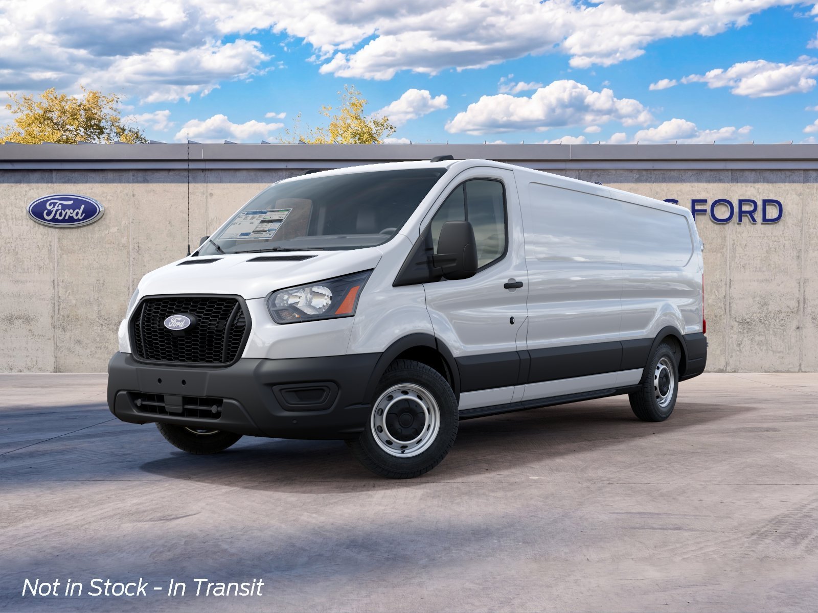 New 2027 Oxford White Ford Cargo Van image 2