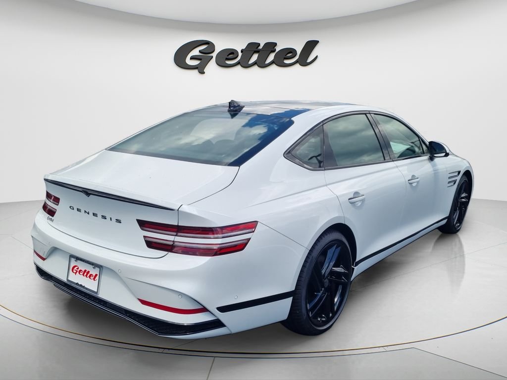 New 2027 White Genesis 3.5T PRESTIGE BLACK image 5