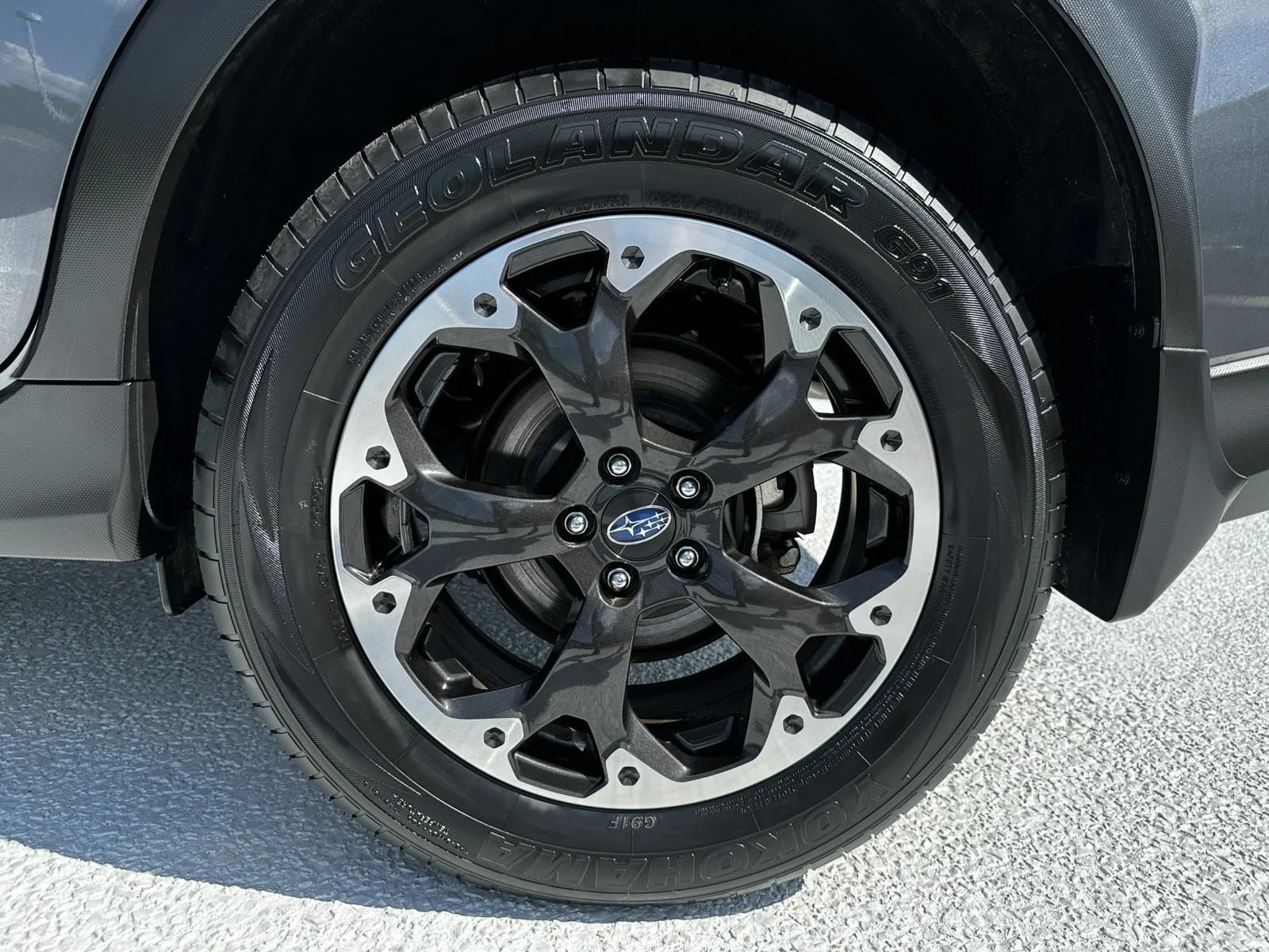 Used 2023 Magnetite Gray Metallic Subaru CVT image 22