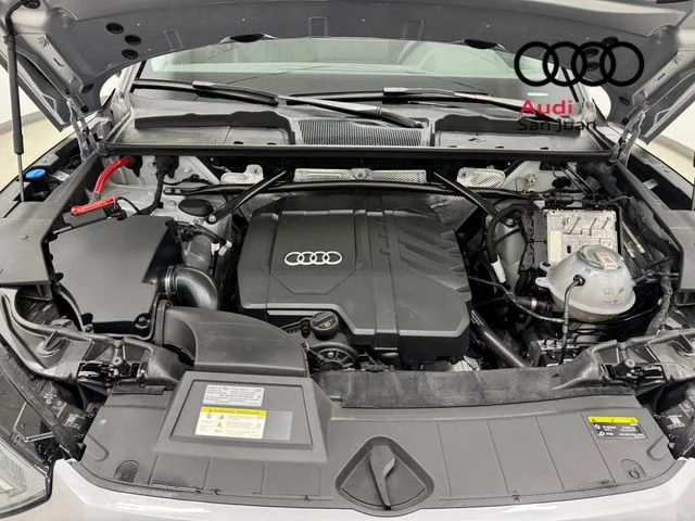 Certified Used 2024 Silver Audi 45 S line Premium image 4
