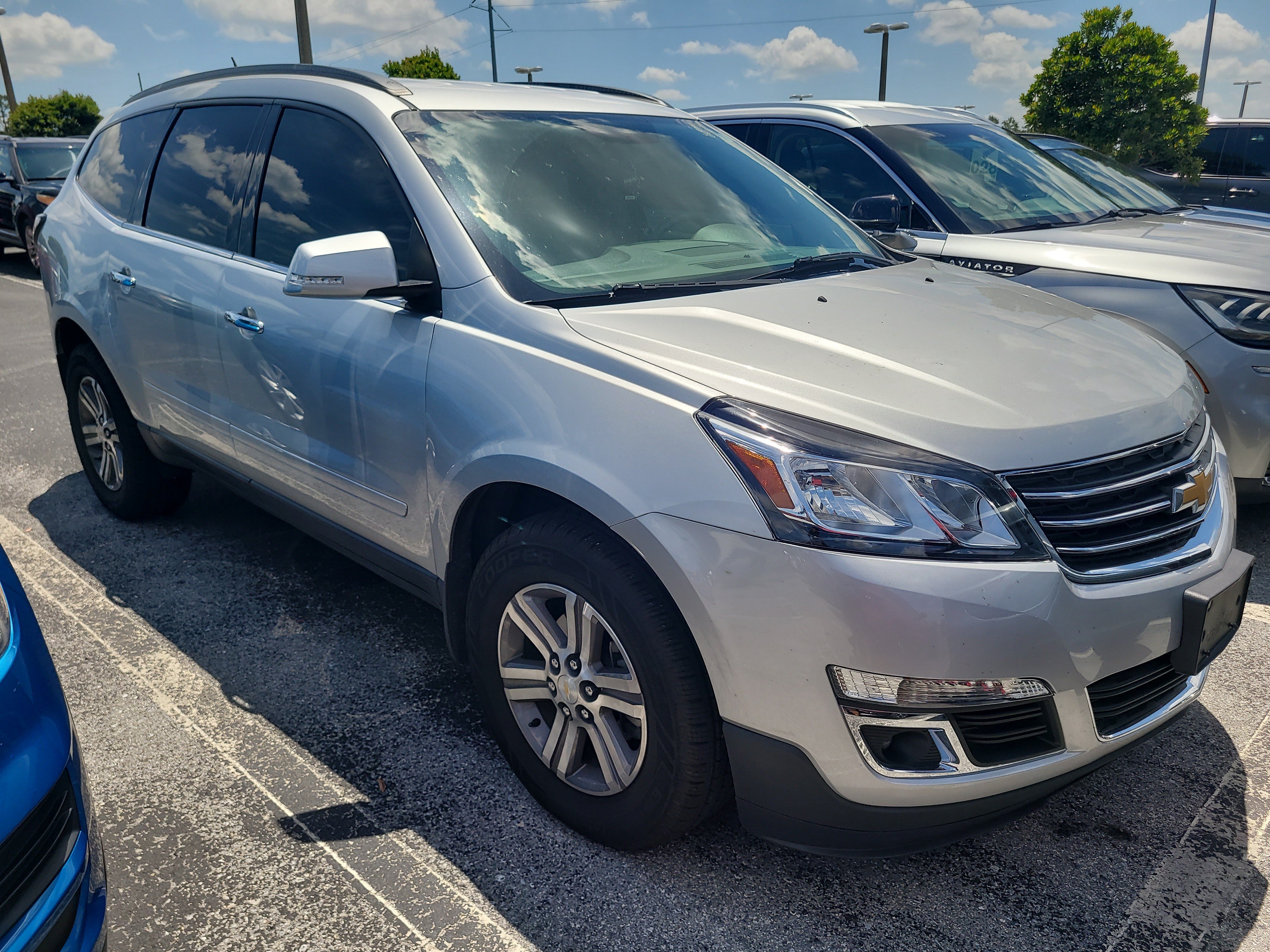 Used 2017 Silver Ice Metallic Chevrolet LT image 1