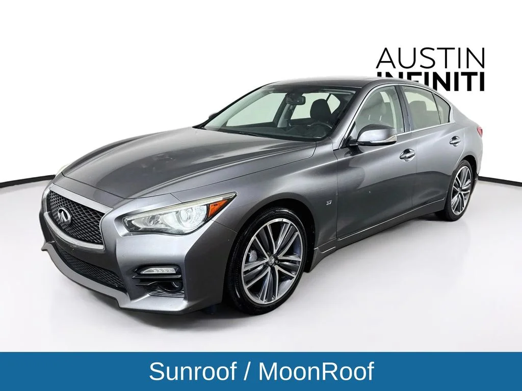 Used 2015 Graphite Shadow INFINITI Sport image 3