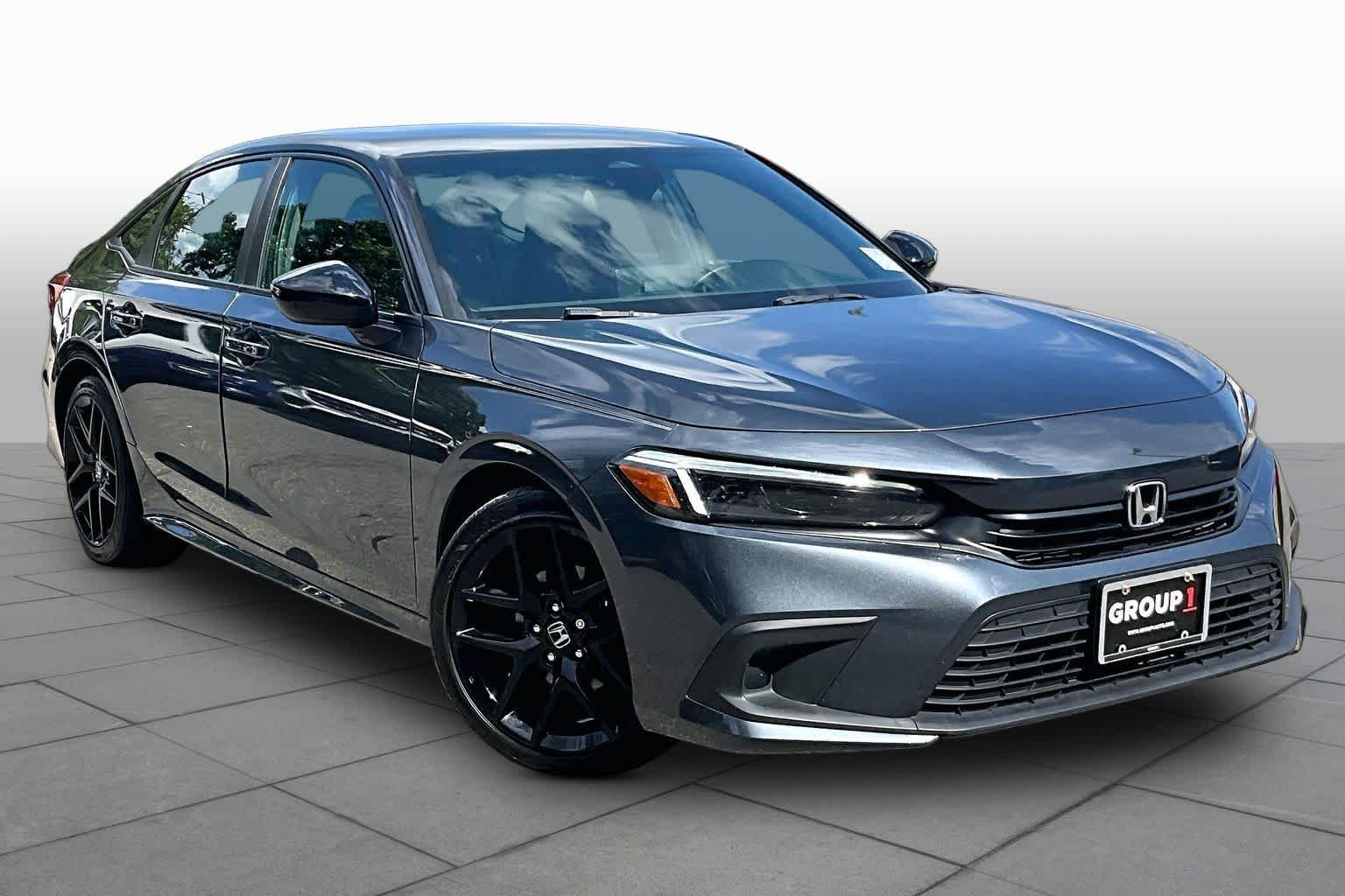 Used 2024 Meteorite Gray Metallic Honda Sport image 3