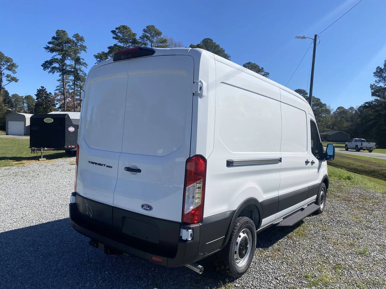 New 2026 Oxford White Ford Cargo Van image 4