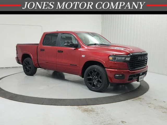 New 2026 Molten Red Pearl-Coat Exterior Paint RAM Laramie image 1