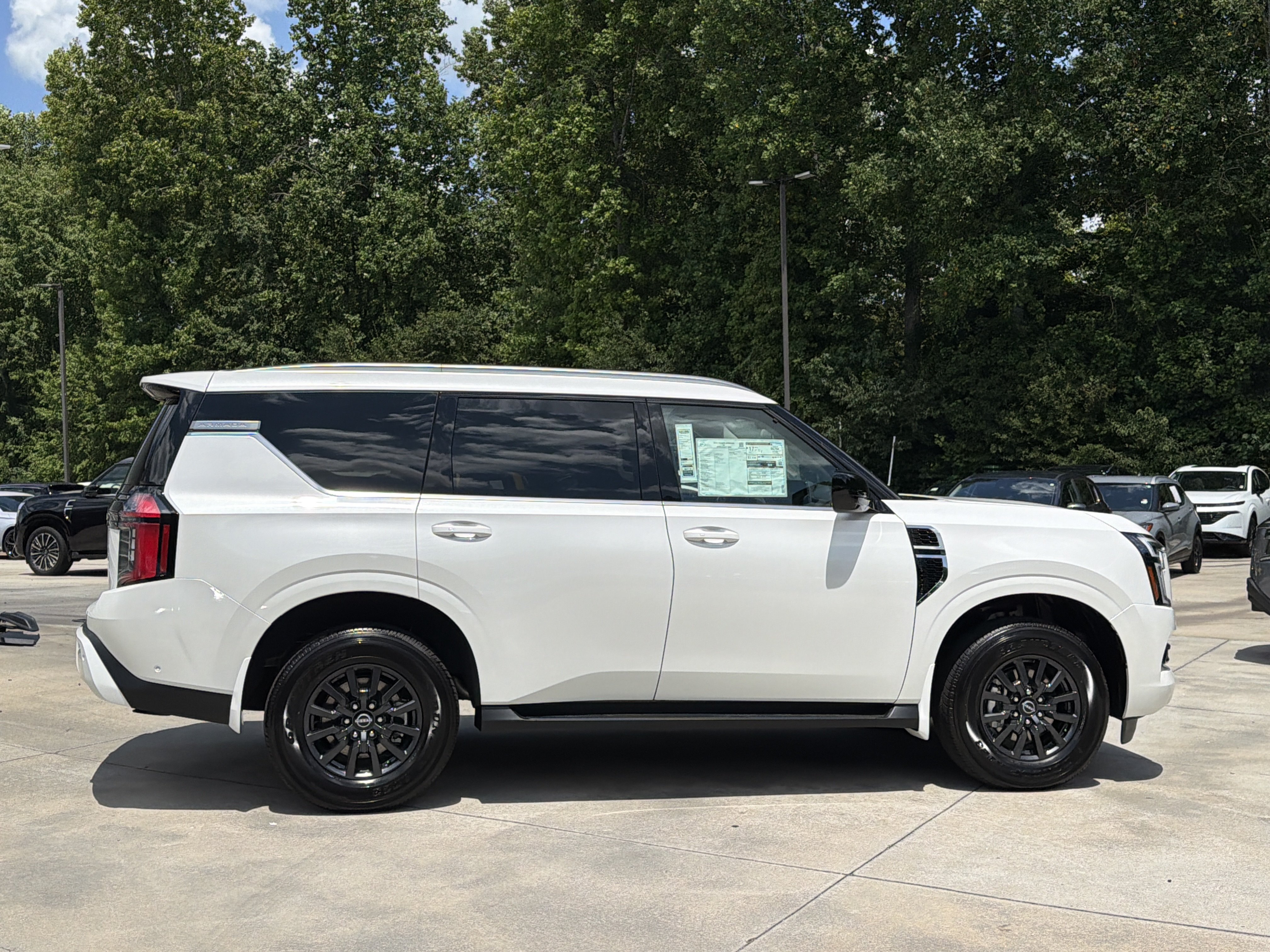 New 2026 Aspen White Tricoat Nissan SV image 9