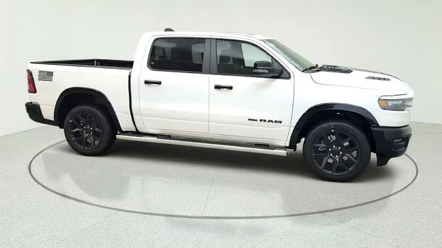 New 2026 Bright White Clear-Coat Exterior Paint RAM Laramie image 27