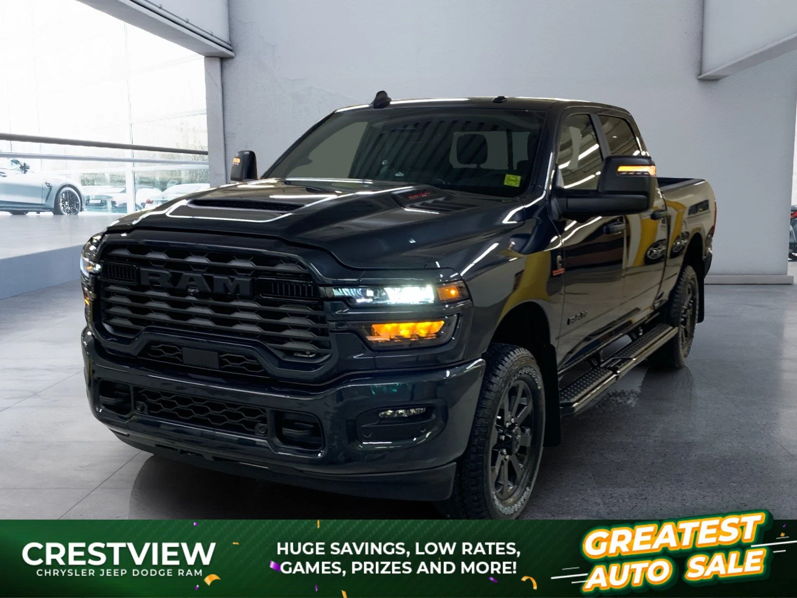 New 2026 Forged Blue Metallic Ram Big Horn image 1