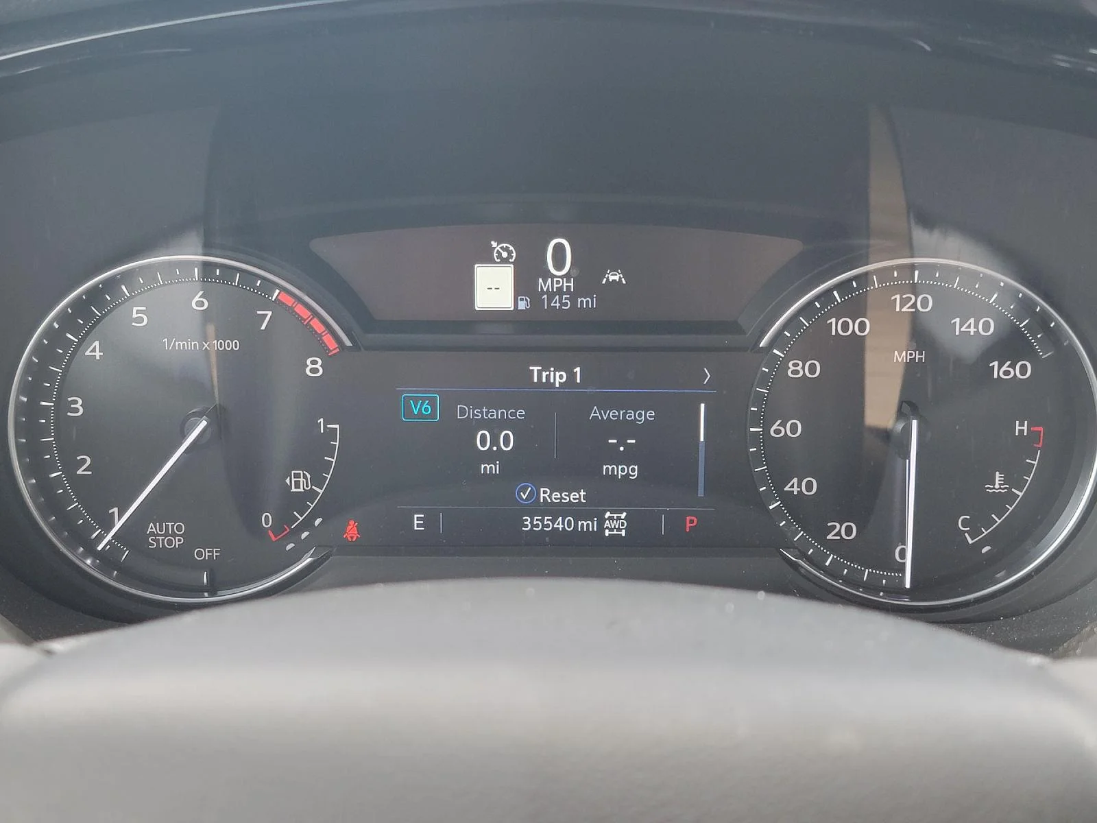 Used 2024 Stellar Black Metallic Cadillac AWD Premium Luxury image 2