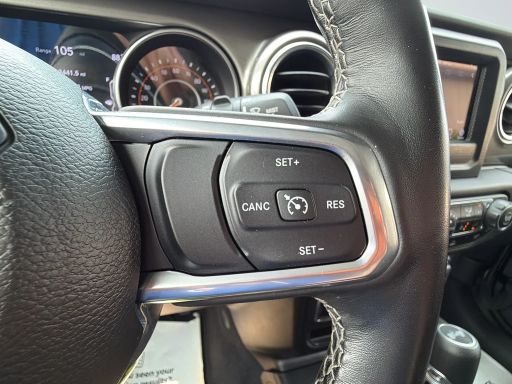 Used 2021 Black Jeep Unlimited Sahara image 16