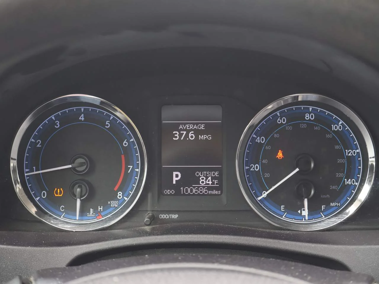 Used 2017 Barcelona Red Metallic Toyota LE image 11