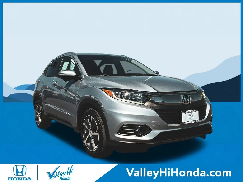 Certified Used 2022 Lunar Silver Metallic Honda AWD EX image 1