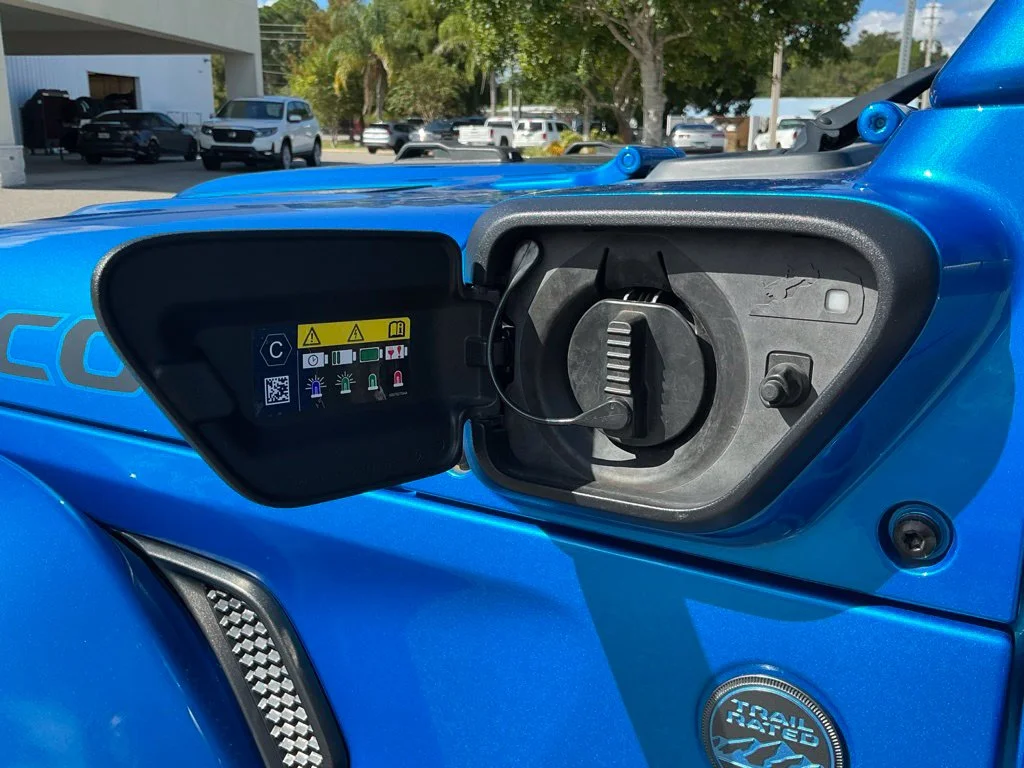 Used 2024 Blue Jeep Rubicon 4xe image 23