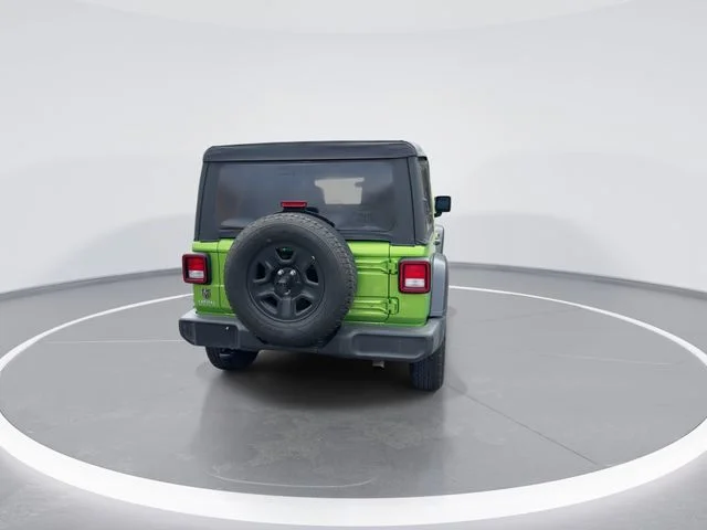 Used 2019 Green Jeep Unlimited Sport image 7
