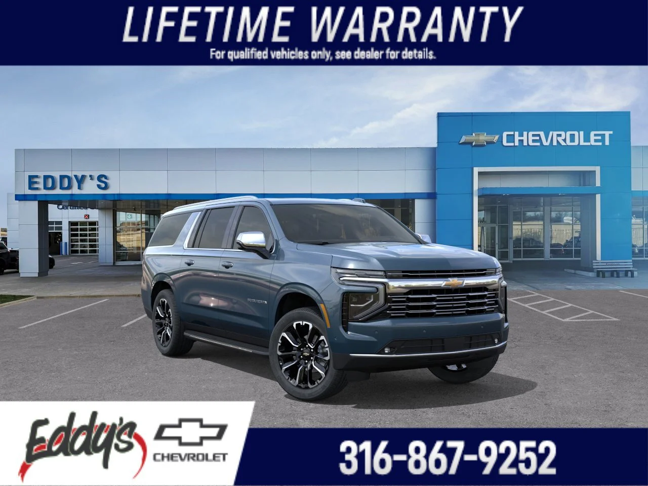 New 2026 Lakeshore Blue Metallic Chevrolet Premier image 1