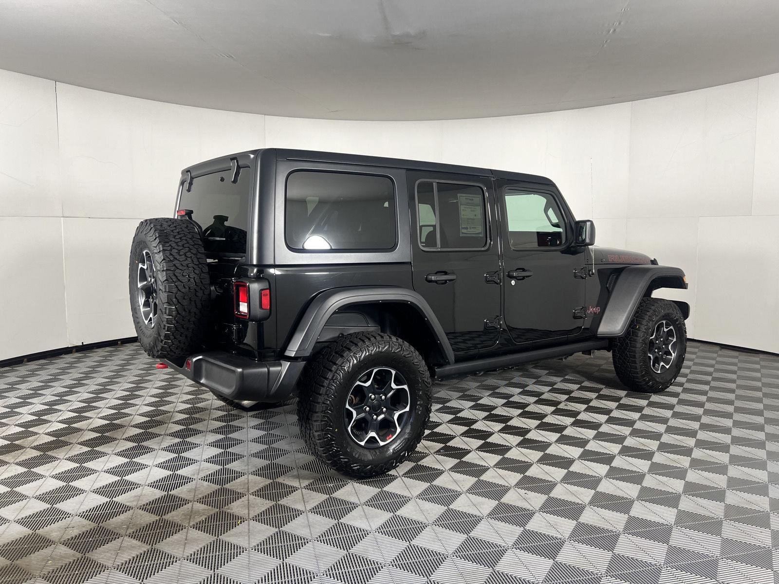 Used 2023 Black Clearcoat Jeep Rubicon image 6