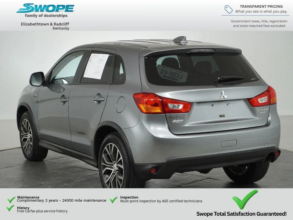 Used 2017 Mercury Gray Metallic Mitsubishi LE 2.0 image 5