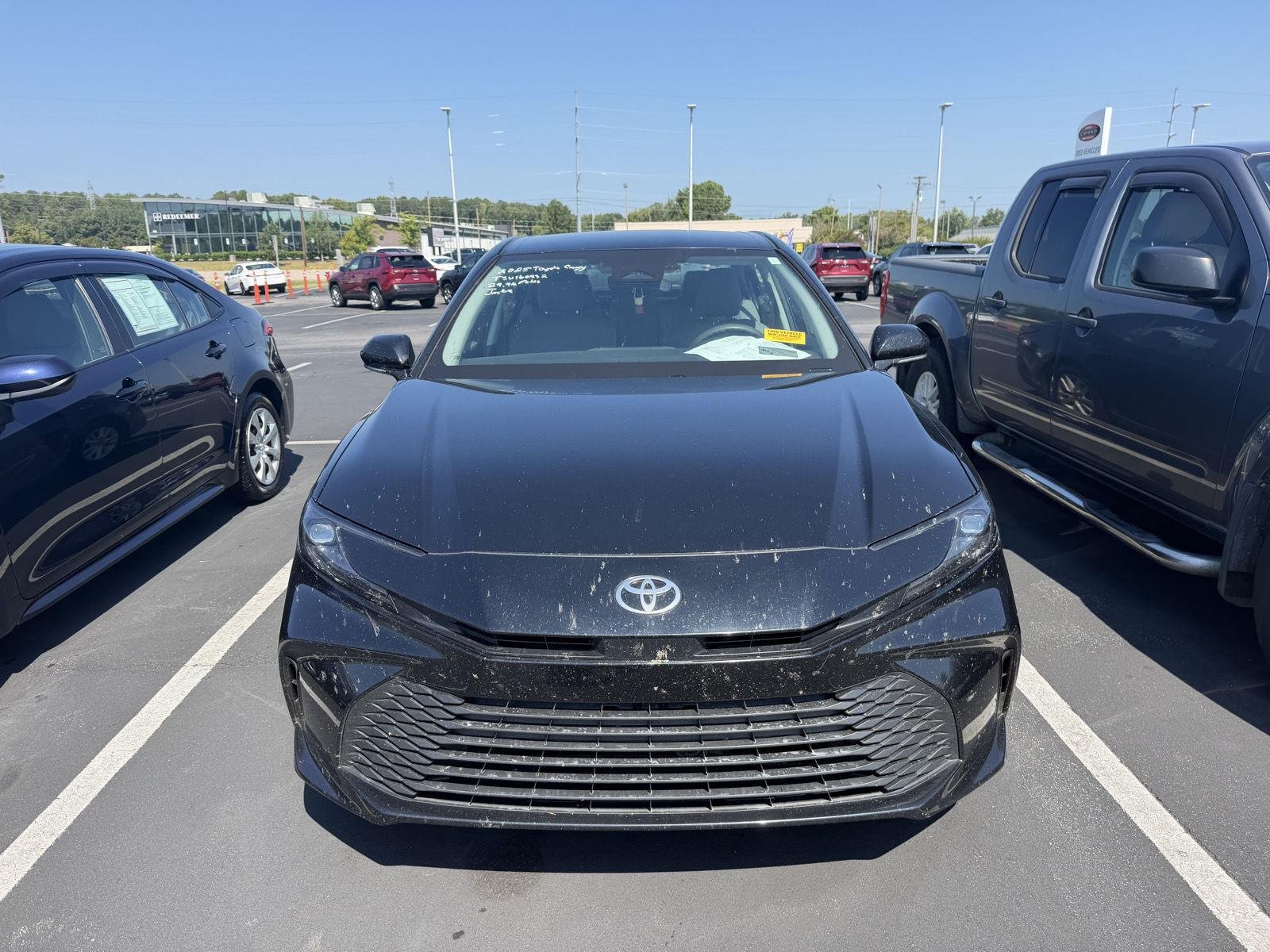 Used 2025 Midnight Black Metallic Toyota LE image 12