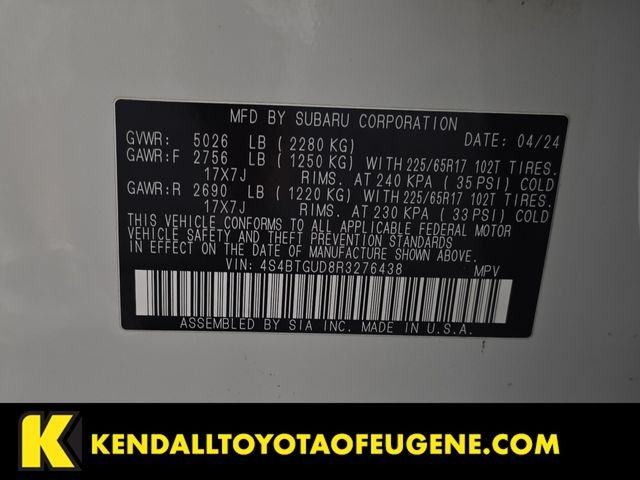 Used 2024 White Subaru Wilderness image 10