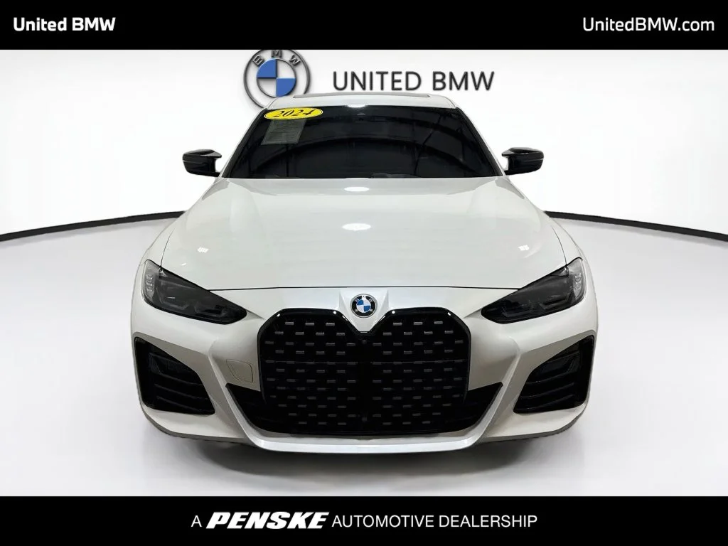 Certified Used 2024 Mineral White Metallic BMW M440i image 3