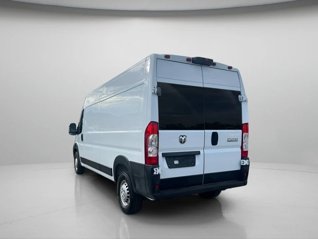 Used 2025 Bright White Clearcoat Ram High Roof image 11